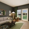living room with easy to access spaces and ample lighting
